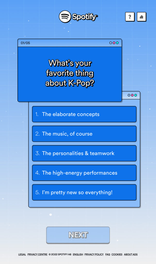 K Pop Persona 7